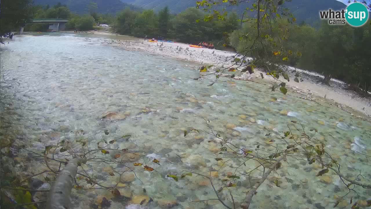 Web kamera Čezsoča – Nevjerojatan pogled na rijeku Soču