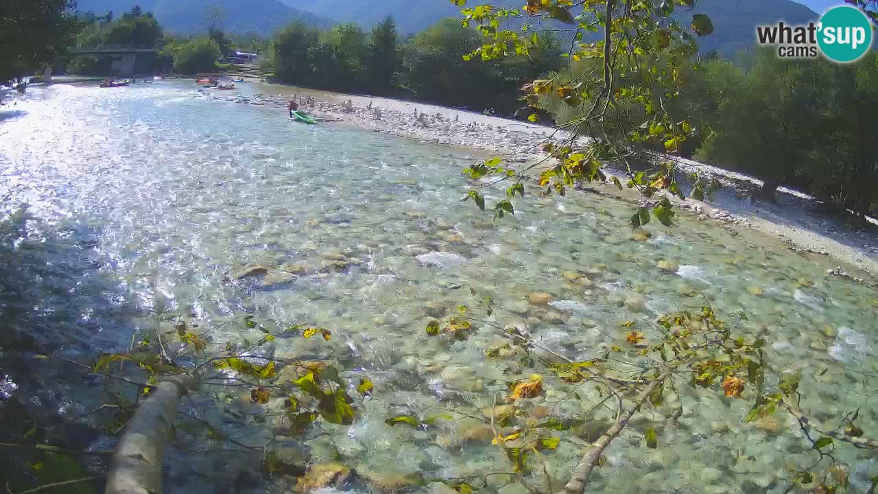Čezsoča Webcam – Fantastischer Blick auf den Fluss Soča