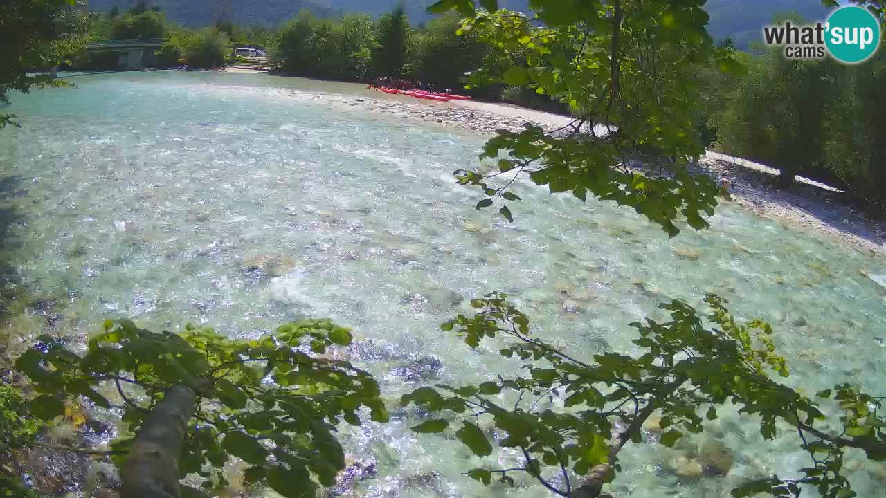 Webcam Čezsoča – Amazing view of Soča River