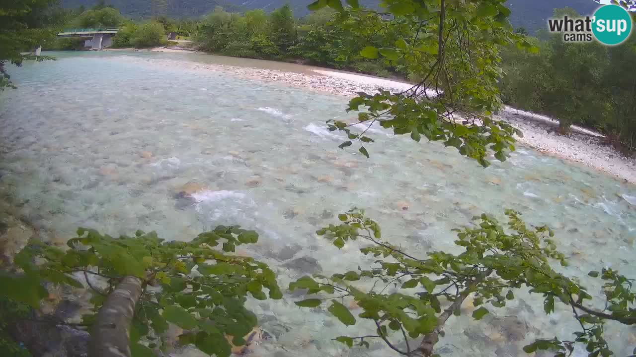 Čezsoča Webcam – Fantastischer Blick auf den Fluss Soča