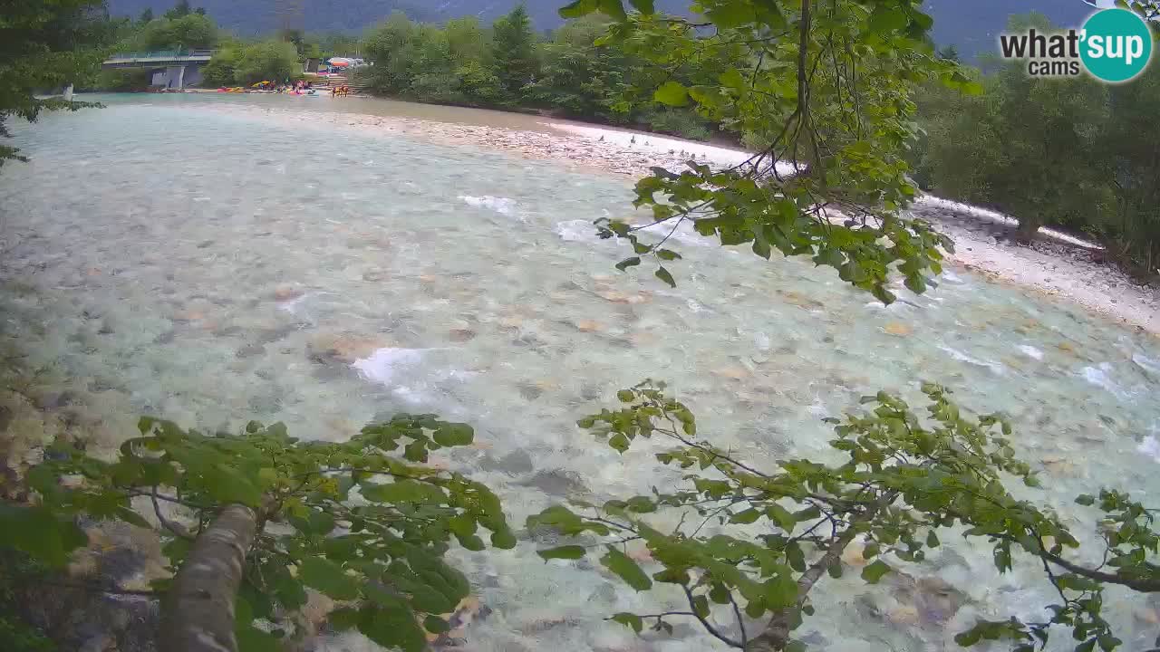 Čezsoča Webcam – Fantastischer Blick auf den Fluss Soča
