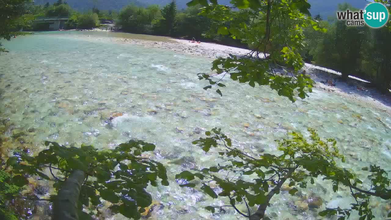 Webcam Čezsoča – Amazing view of Soča River