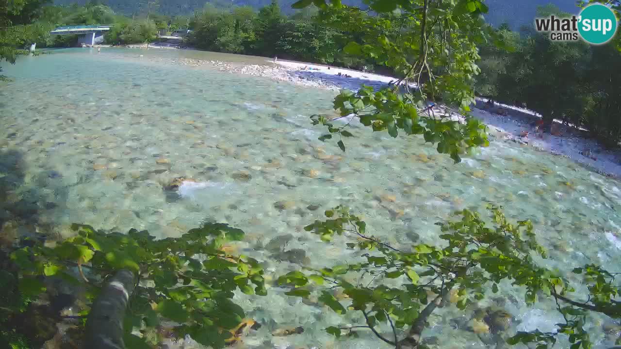 Webcam Čezsoča – Amazing view of Soča River