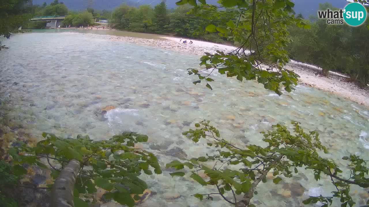 Čezsoča Webcam – Fantastischer Blick auf den Fluss Soča