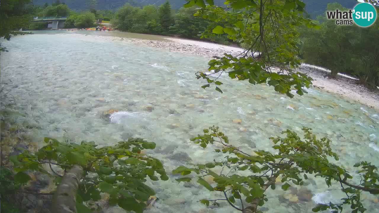 Web kamera Čezsoča – Nevjerojatan pogled na rijeku Soču