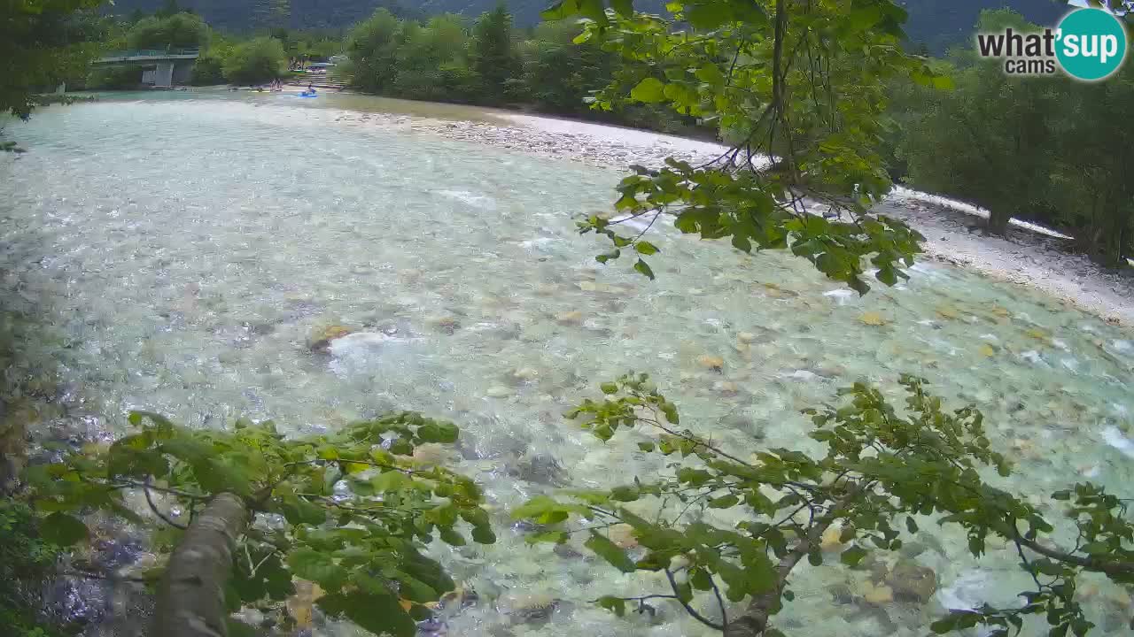 Web kamera Čezsoča – Nevjerojatan pogled na rijeku Soču