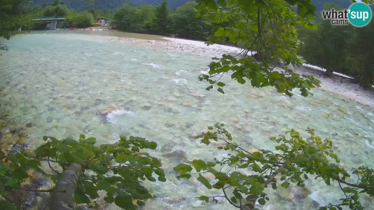 Čezsoča Webcam – Fantastischer Blick auf den Fluss Soča