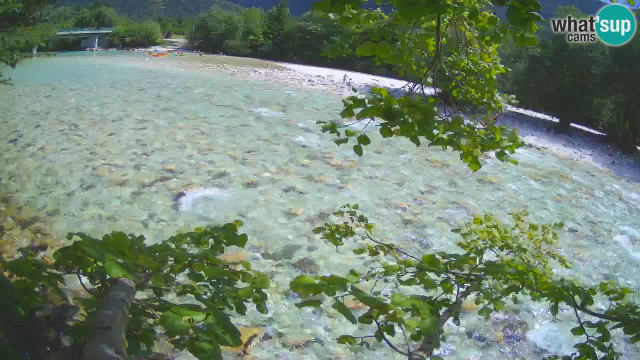 Web kamera Čezsoča – Nevjerojatan pogled na rijeku Soču