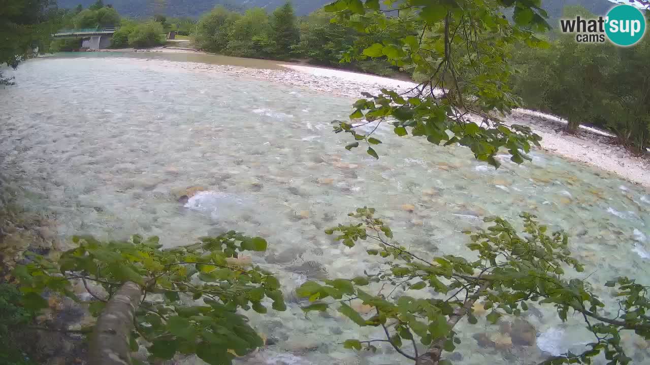 Web kamera Čezsoča – Nevjerojatan pogled na rijeku Soču