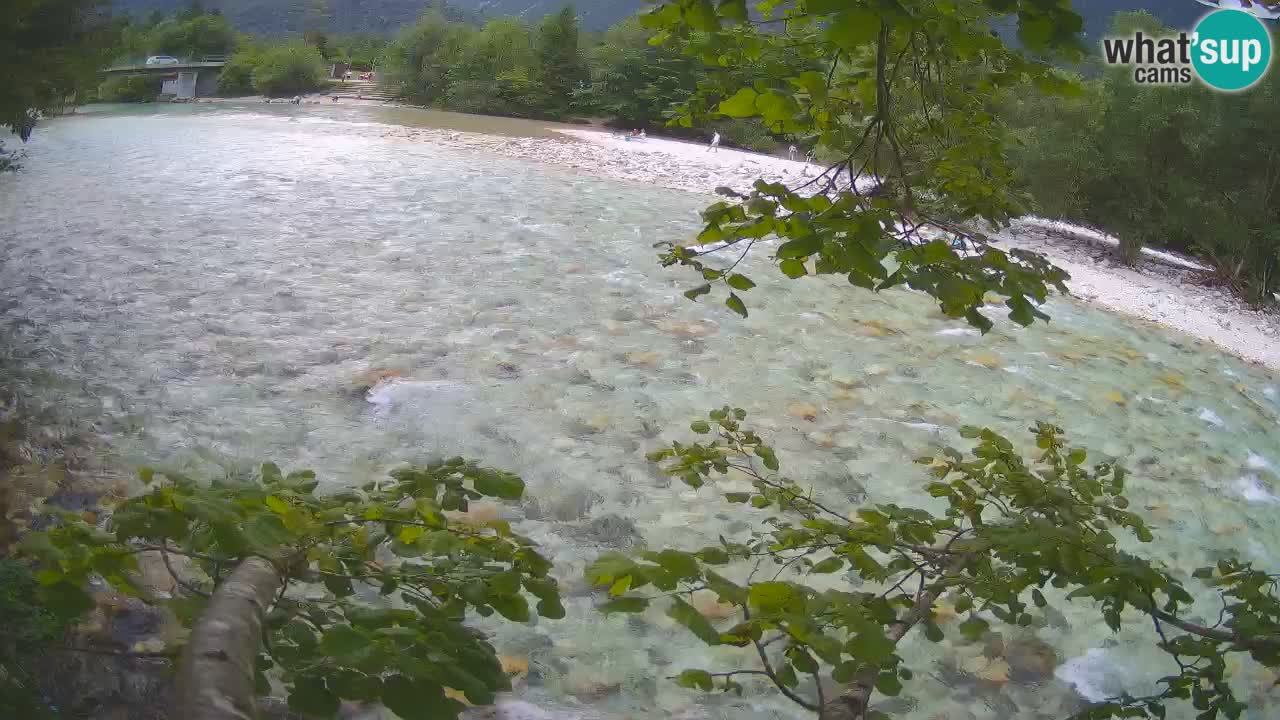 Čezsoča Webcam – Fantastischer Blick auf den Fluss Soča