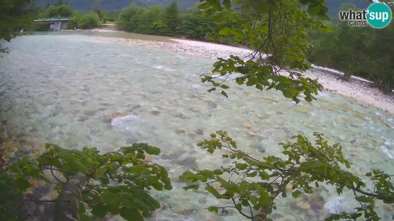 Čezsoča Webcam – Fantastischer Blick auf den Fluss Soča