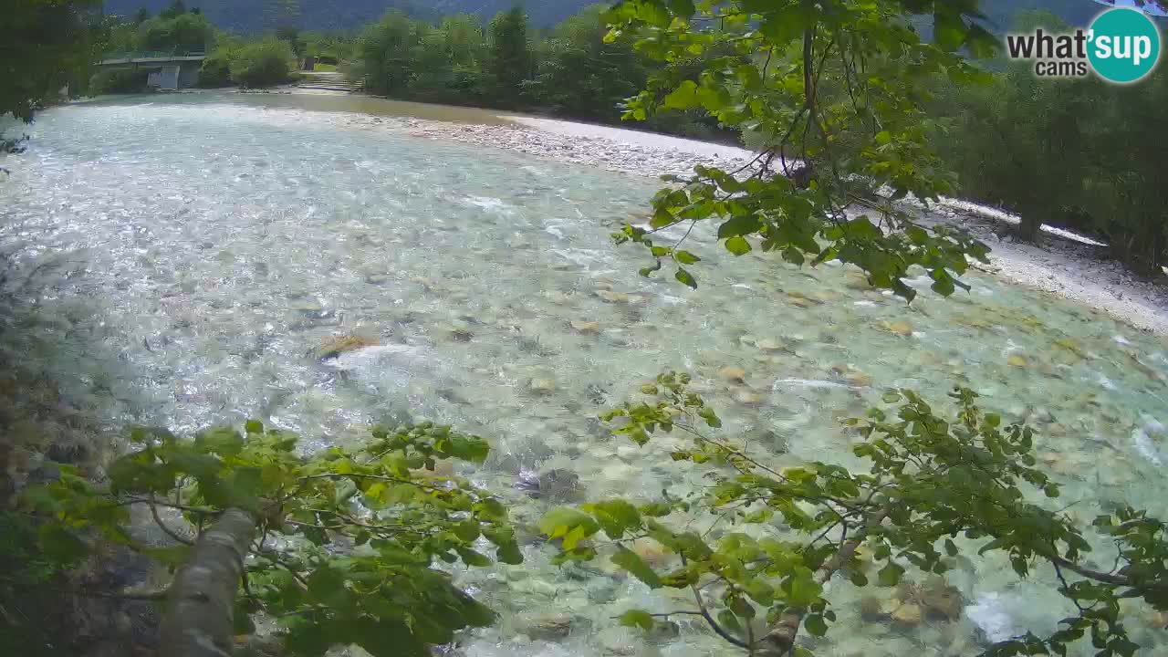 Čezsoča Webcam – Fantastischer Blick auf den Fluss Soča