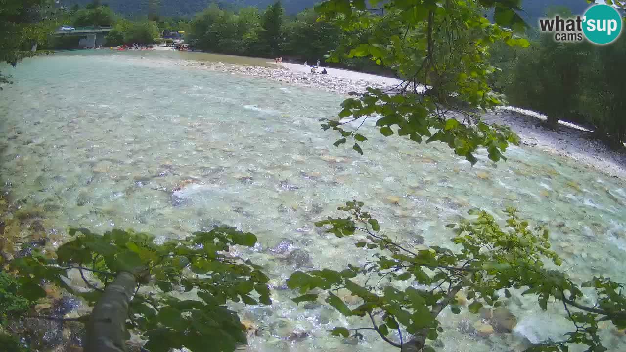 Webcam Čezsoča – Amazing view of Soča River