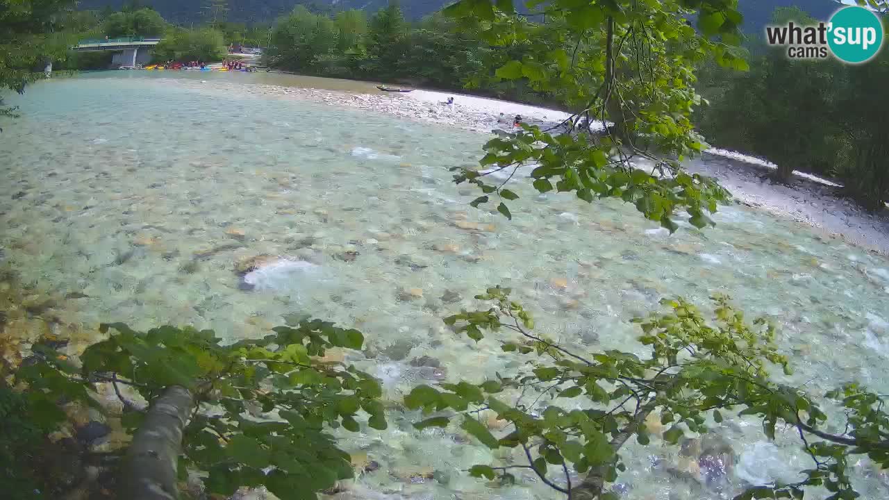 Webcam Čezsoča – Amazing view of Soča River