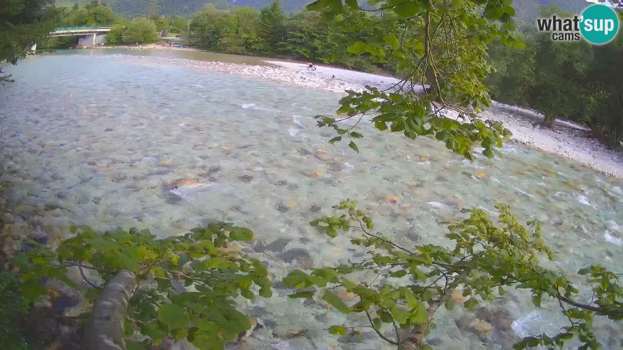 Webcam Čezsoča – Amazing view of Soča River
