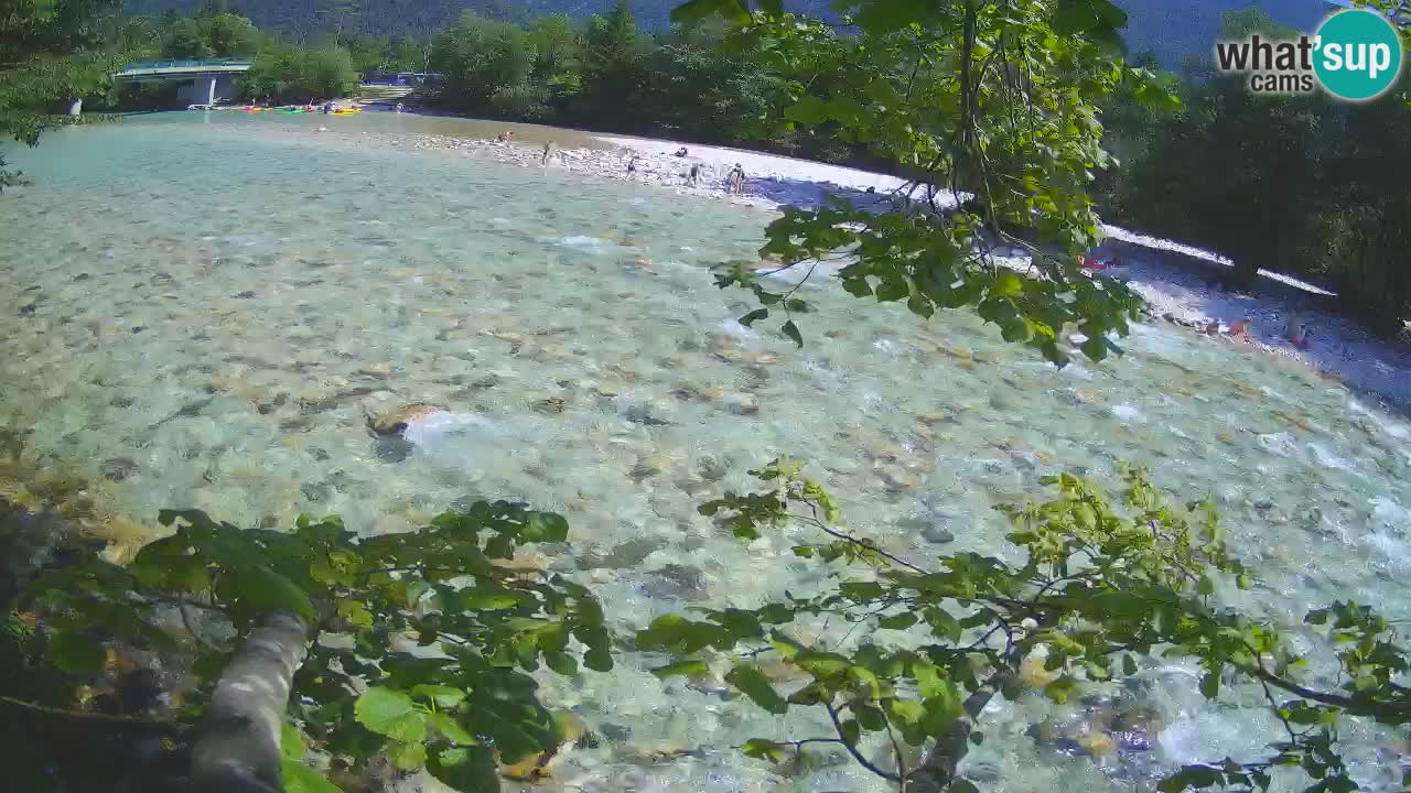 Webcam Čezsoča – Amazing view of Soča River