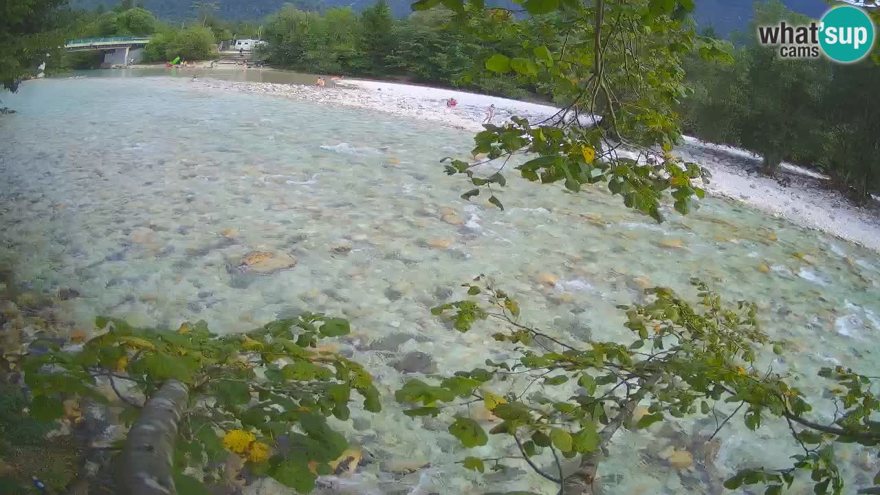 Web kamera Čezsoča – Nevjerojatan pogled na rijeku Soču