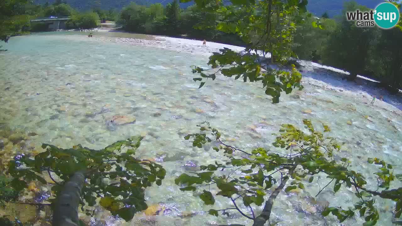 Webcam Čezsoča – Amazing view of Soča River