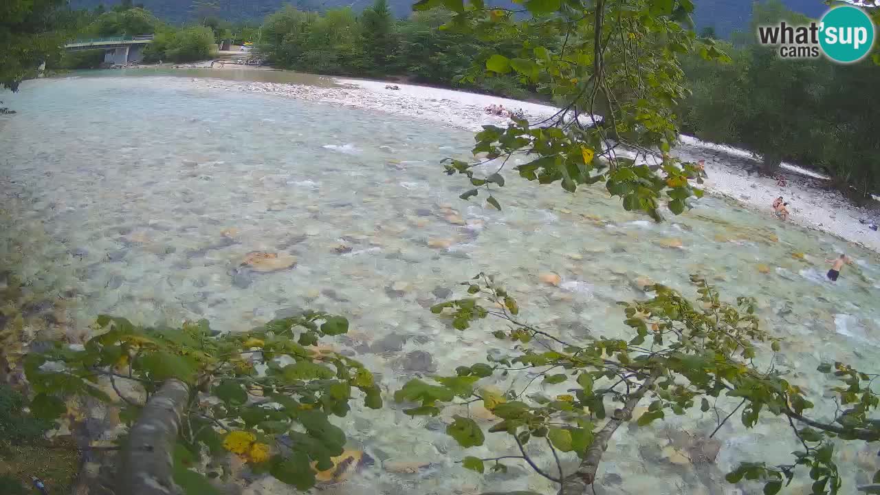 Webcam Čezsoča – Amazing view of Soča River