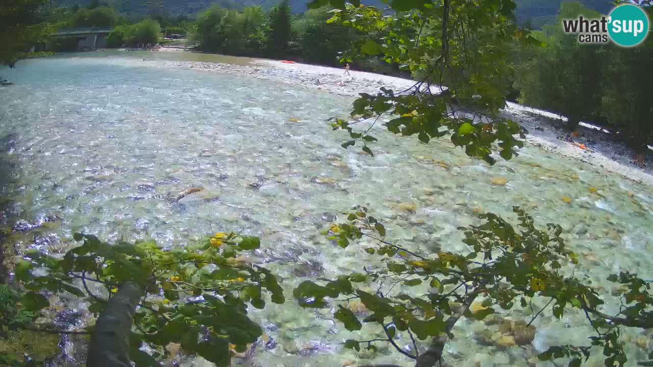 Čezsoča Webcam – Fantastischer Blick auf den Fluss Soča