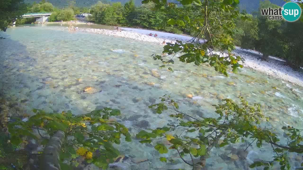 Webcam Čezsoča – Amazing view of Soča River