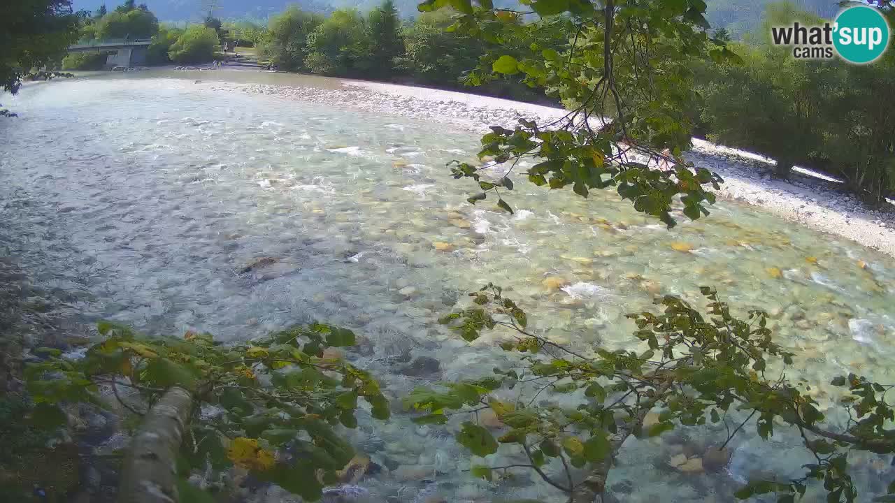 Čezsoča Webcam – Fantastischer Blick auf den Fluss Soča