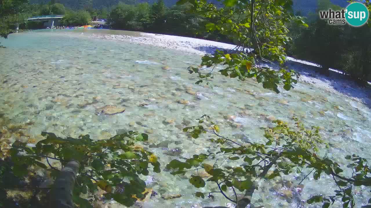 Web kamera Čezsoča – Nevjerojatan pogled na rijeku Soču