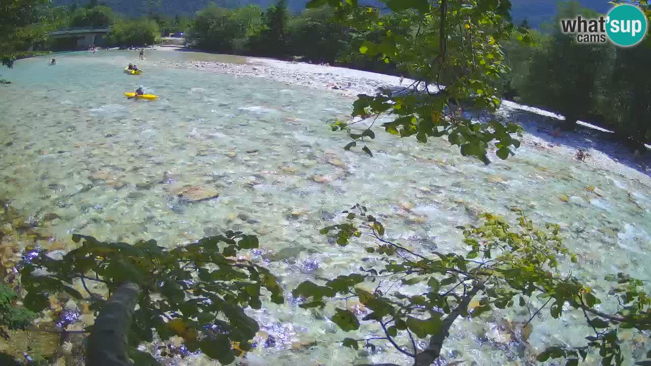 Web kamera Čezsoča – Nevjerojatan pogled na rijeku Soču