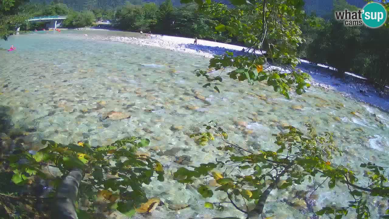Čezsoča Webcam – Fantastischer Blick auf den Fluss Soča