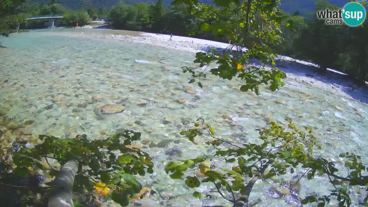 Čezsoča Webcam – Fantastischer Blick auf den Fluss Soča