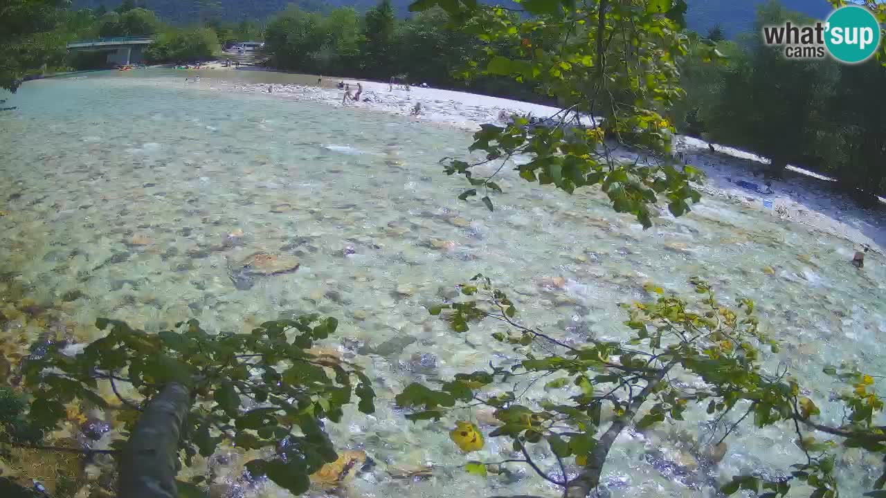 Web kamera Čezsoča – Nevjerojatan pogled na rijeku Soču