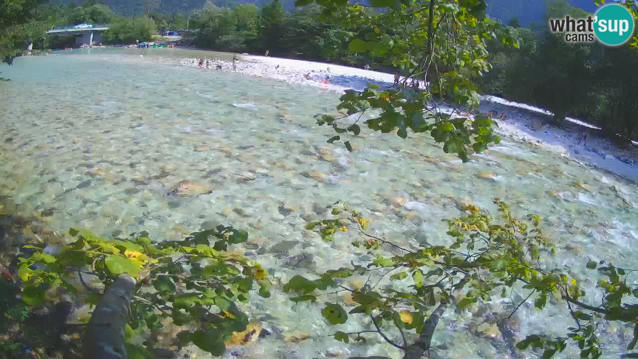 Webcam Čezsoča – Amazing view of Soča River