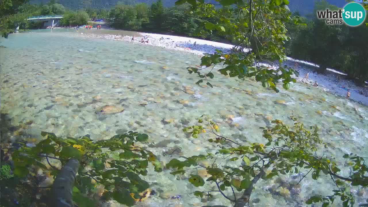 Čezsoča Webcam – Fantastischer Blick auf den Fluss Soča