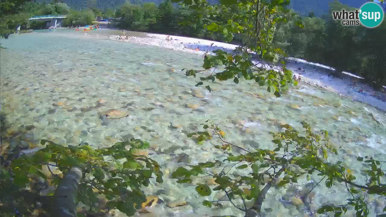 Čezsoča Webcam – Fantastischer Blick auf den Fluss Soča