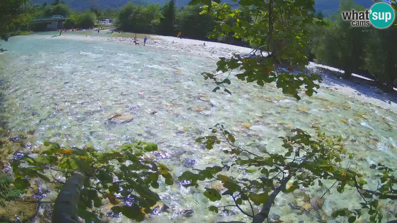 Web kamera Čezsoča – Nevjerojatan pogled na rijeku Soču