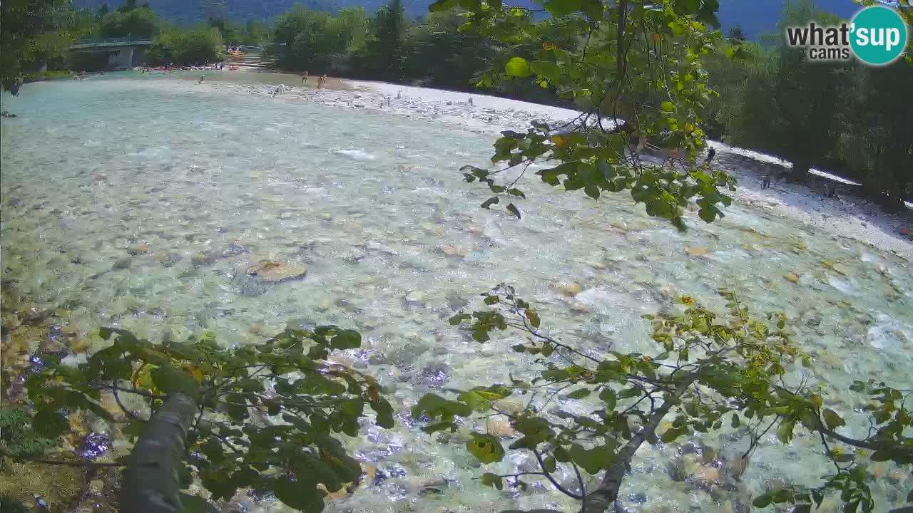 Web kamera Čezsoča – Nevjerojatan pogled na rijeku Soču