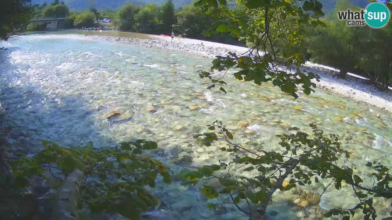 Webcam Čezsoča – Amazing view of Soča River