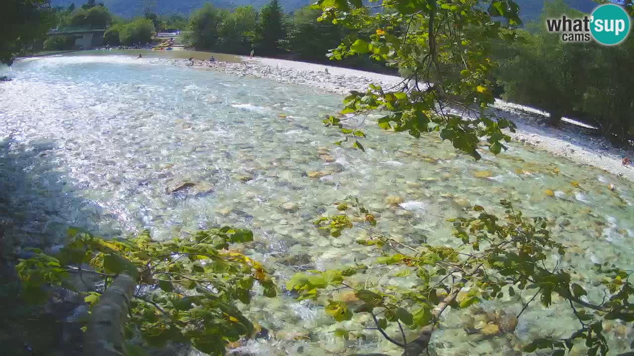 Čezsoča Webcam – Fantastischer Blick auf den Fluss Soča