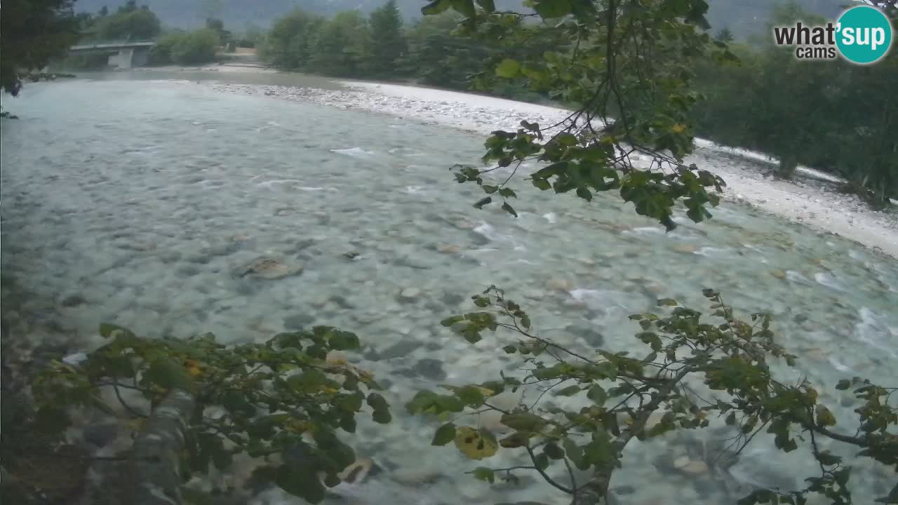 Caméra en direct Čezsoča – Vue imprenable sur la rivière Soča