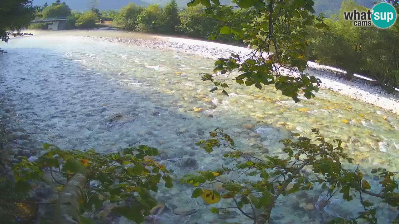 Web kamera Čezsoča – Nevjerojatan pogled na rijeku Soču