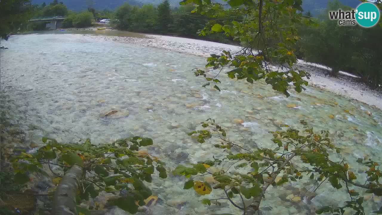 Caméra en direct Čezsoča – Vue imprenable sur la rivière Soča