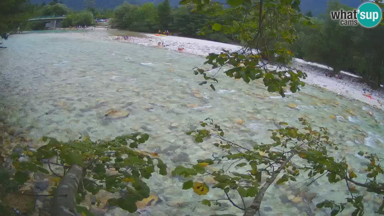 Čezsoča Webcam – Fantastischer Blick auf den Fluss Soča