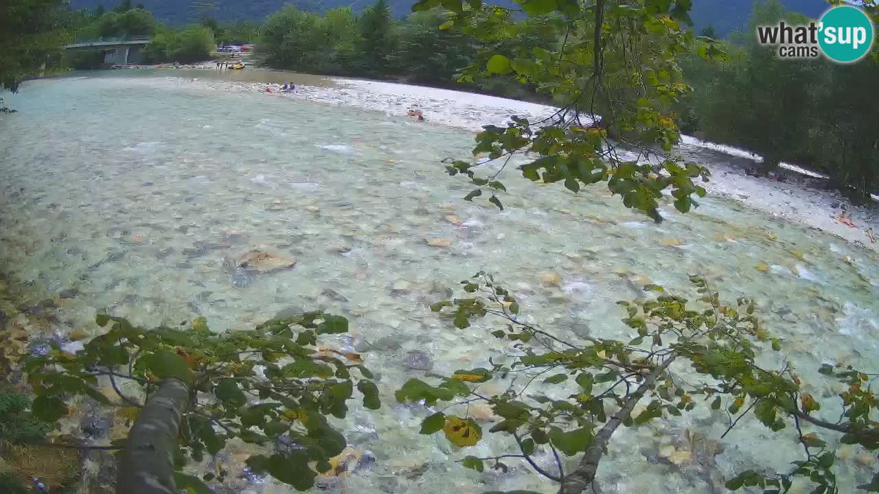 Čezsoča Webcam – Fantastischer Blick auf den Fluss Soča