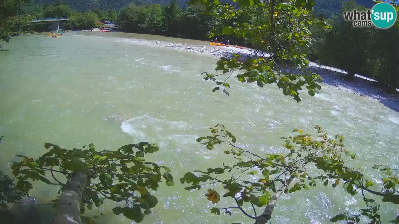 Čezsoča Webcam – Fantastischer Blick auf den Fluss Soča