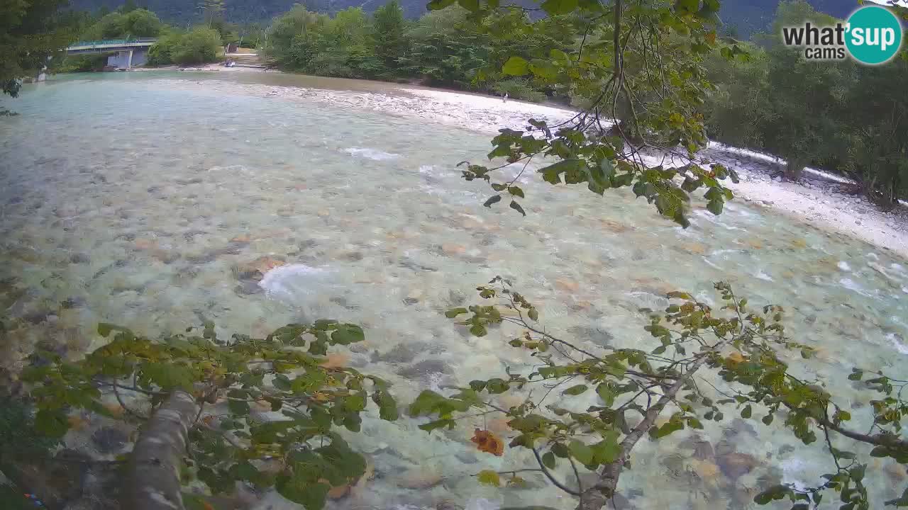 Webcam Čezsoča – Amazing view of Soča River