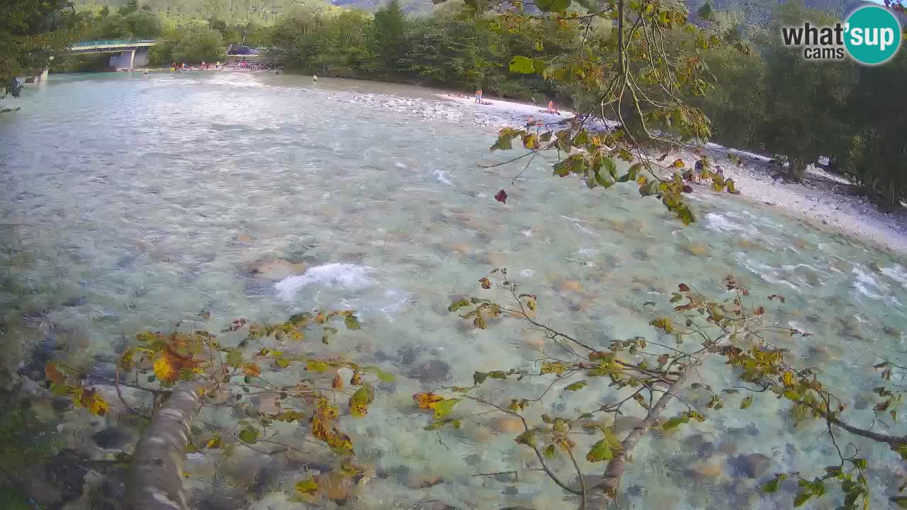 Webcam Čezsoča – Amazing view of Soča River