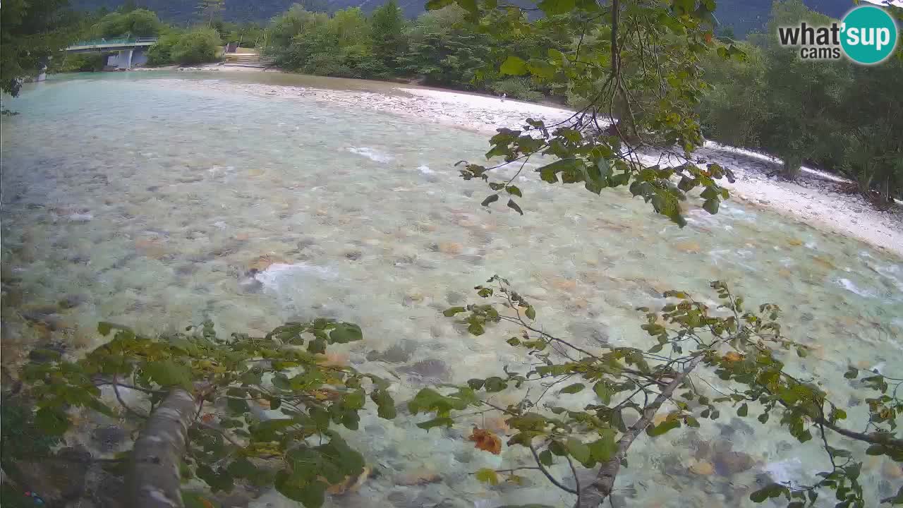 Čezsoča Webcam – Fantastischer Blick auf den Fluss Soča