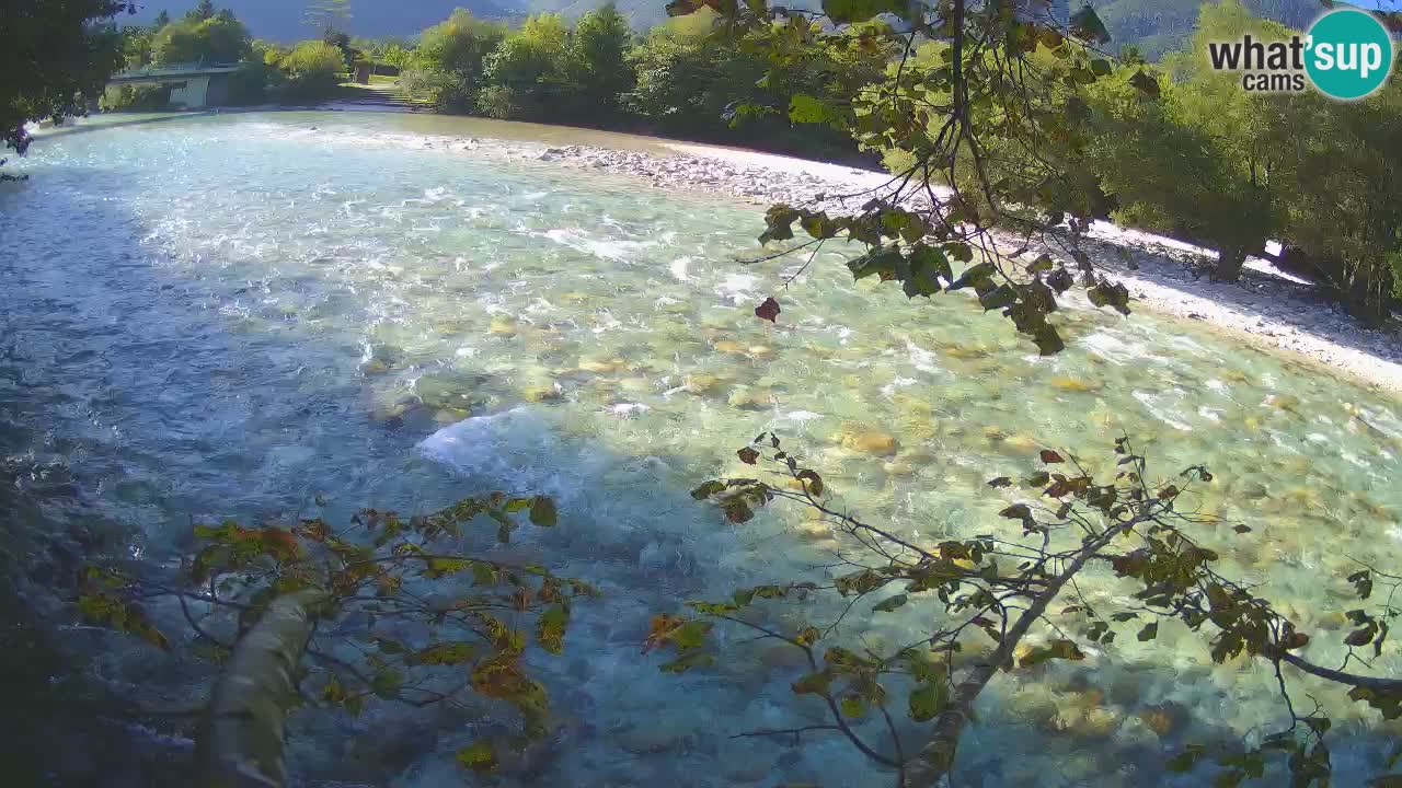 Webcam Čezsoča – Amazing view of Soča River
