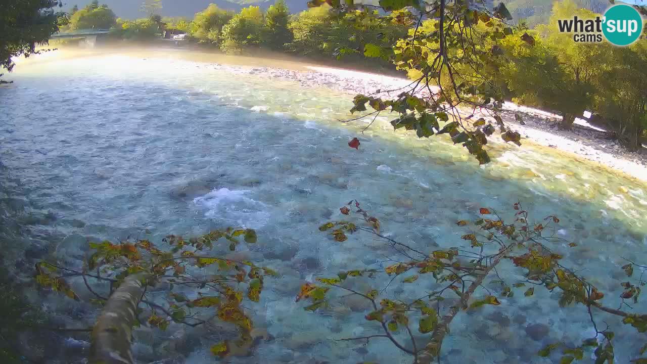 Webcam Čezsoča – Amazing view of Soča River