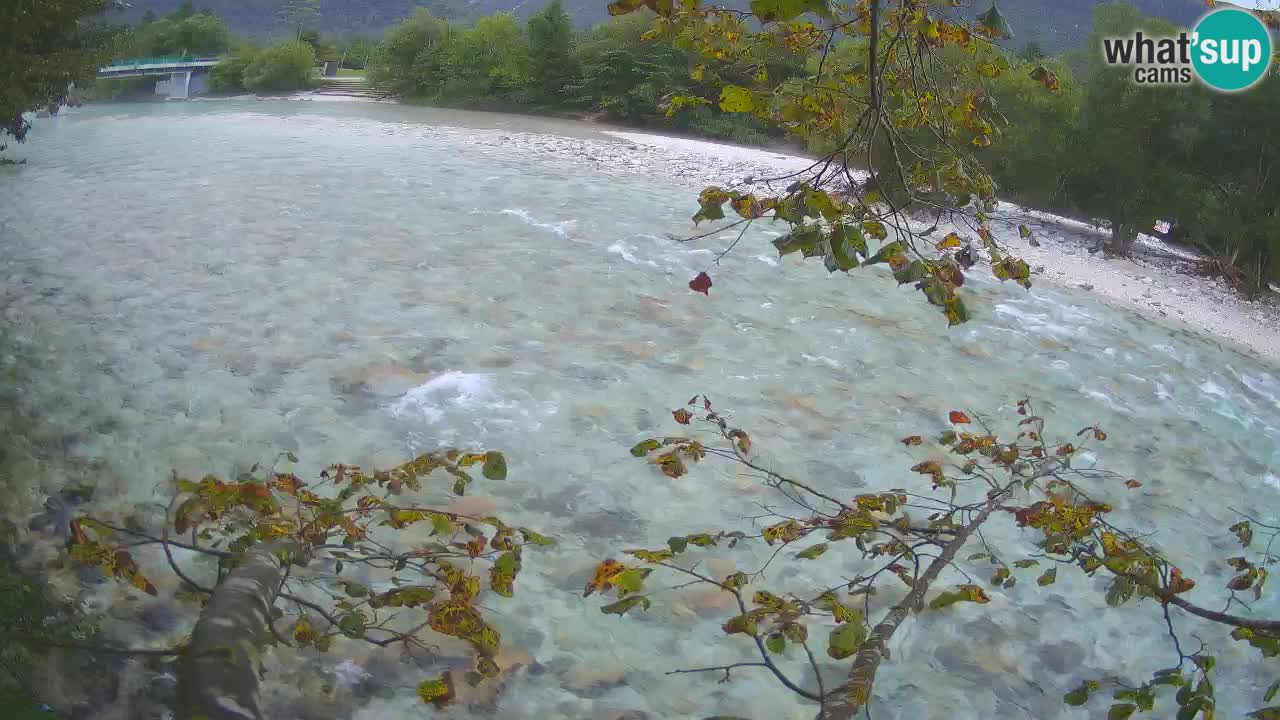 Web kamera Čezsoča – Nevjerojatan pogled na rijeku Soču